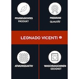 thumbnail of Baumwolle Bettwäsche 200x220 cm Gestreift Grau Anthrazit Wendeseite Streifen mit Reißverschluss