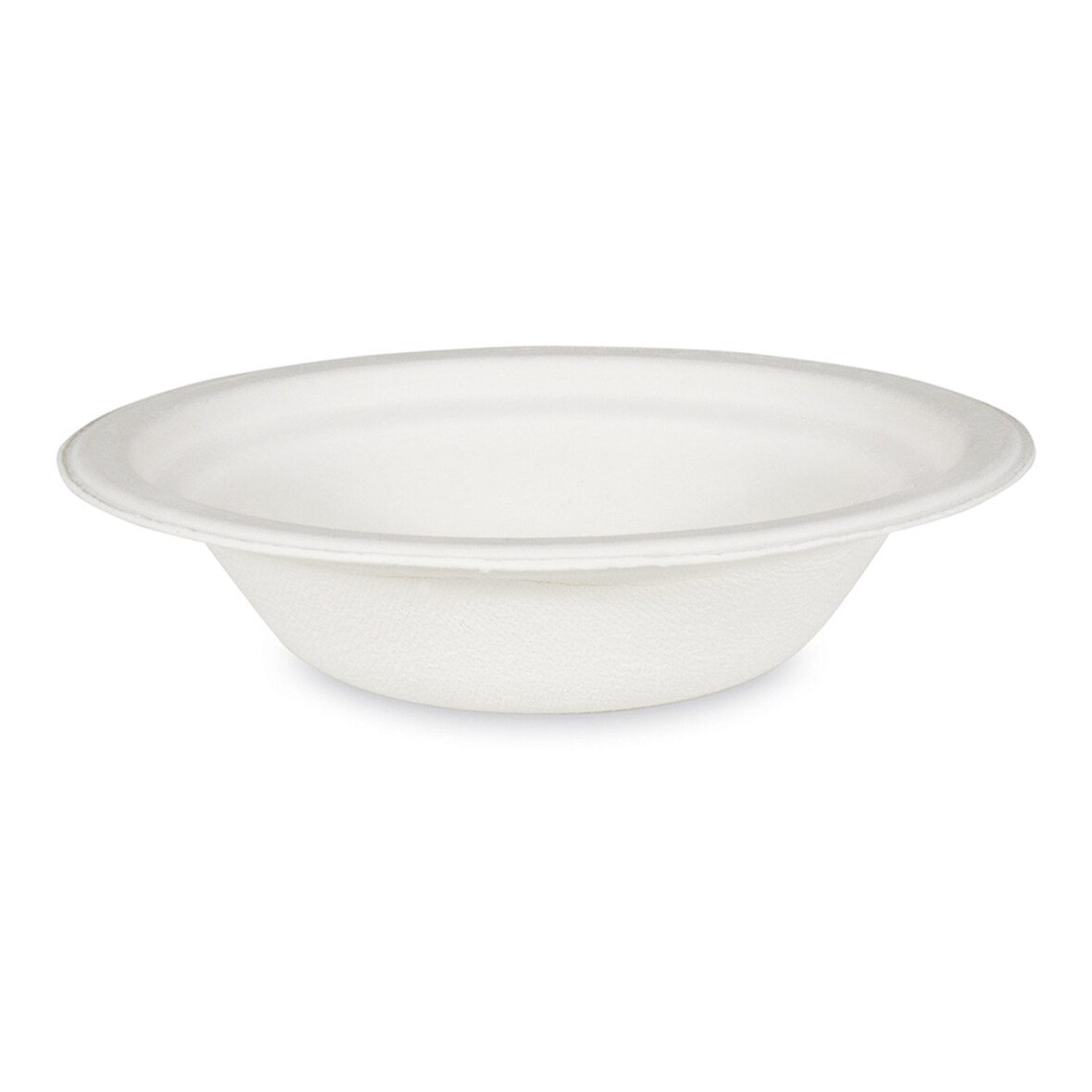 50x Bio Suppenteller Salatschalen Schale rund Zuckerrohr 300ml O15 x 4.5cm