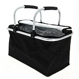 thumbnail of panier isotherme noir pliable 44.5x28 cm - carton de 30