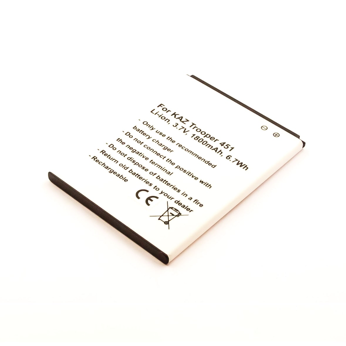 Akku kompatibel mit Kazam Trooper 451