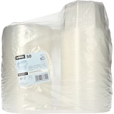 thumbnail of Starpak, Verpakkingsbekers met deksel, PP 8-hoekig 1 l 8,3 cm x 13 cm x 13 cm transparant