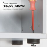 thumbnail of bümö Lowboard Schiebetürenschrank in Ahorn - Büromöbel Sideboard aus Holz, 160 cm breit, Büroschrank nur 40 cm schmal, Büro Schrank mit Schiebetüren