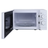 thumbnail of aro Microondas MW10720, acero-SPCC, 43.9 x 33.4 x 25.8 cm, 20 L, 700 W, 5 programas, temporizador, plato giratorio: Ø 25.5 cm, blanco