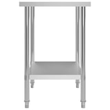 thumbnail of vidaXL Keukenwerktafel 80x60x85 cm roestvrij staal