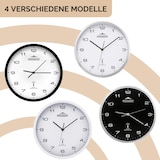 thumbnail of Monzana Funk Wanduhr Funkuhr 31cm Schwarz Silber
