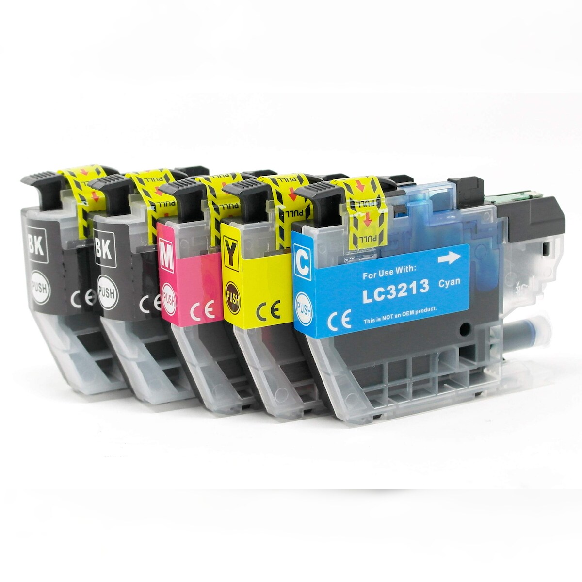 OBV kompatibles Druckerpatronen-Set für Brother LC3213 (5er Pack)