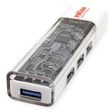 thumbnail of ROLINE Mobile USB 3.2 Gen 1 Hub, 4 porte, cavo di collegamento tipo A+C
