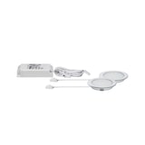 thumbnail of Paulmann Éclairages encastrés LED pour meubles Armoire de toilette rond 65mm 2x2,5W 2x180lm 230/12V3000K Chrome 99920