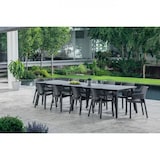 thumbnail of Allibert by   – Elisa – lot de 6 fauteuils de jardin – en résine – gris graphite KETER