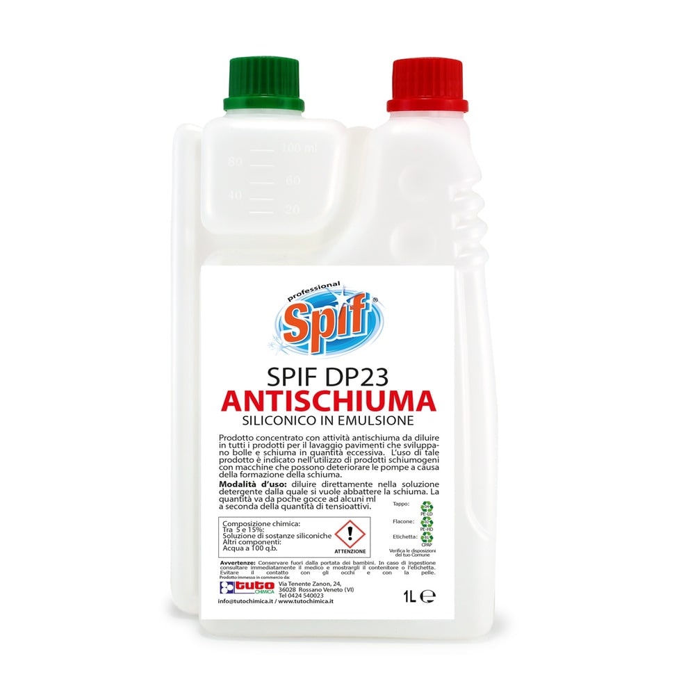 Spif Dp23 Antischiuma 1 LT - Prodotto Professionale