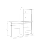 thumbnail of Consola entrada, 130x35x145cm, Recibidor, Zapatero, Blanco _479_3