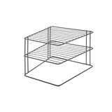 thumbnail of 2 Etagen Eckschrankeinsatz Tellerstapler Eckregal Ablage Küchenschrank