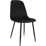 thumbnail of Set van 4 eetkamerstoelen Maryam zwart/Fluweel