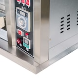 thumbnail of Romux® Horno de Pizza Industrial Simple a Gas Butano 8x32 cm con Suelo Cerámico Refractario y Termostato de Calidad | Temperatura 400°C - 10000W