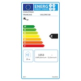 thumbnail of Chauffe Eau Electrique Plat Mural Multipositions Valorie Sannover 80 Litres