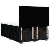 thumbnail of vidaXL Boxspringbett mit Matratze Schwarz 140x200 cm Stoff