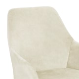 thumbnail of SVITA JOSIE Dining set van 2 eetkamerstoelen Keukenstoelen Gestoffeerde stoelen stoffen bekleding wit