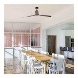 thumbnail of JUST FAN XL Mattschwarzer/Holzventilator 178 cm