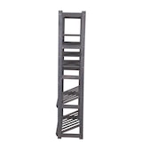 thumbnail of PROREGAL Getränkekisten- & Weinregal SPREEWALD HxBxT 163x70x33cm 18 Flaschen auf 3 Ebenen + 2 Ebenen für Kisten + 2 Ablagen Massives Kiefernholz Grau