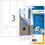thumbnail of Herma Ordnerrückenschilder ablösbar 297 x 59 mm weiss 25 Bl 75 Etik. LaserInkCopy