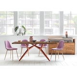 thumbnail of SIT Möbel Esszimmertisch 220 cm aus Teak | Platte 50 mm natur | Metallgestell antikbraun | B 220 x T 100 x H 73,5 cm | 15543-00 | Serie TABLES & CO