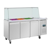 thumbnail of Polar U-Serie Premium Dreitürige Saladette Thekenkühlschrank Polar U-Serie