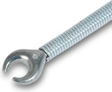 thumbnail of EBERTH Rohrreinigungsspirale 3m, Ø 9mm, für Rohre ab Ø 40mm, mit krallenförmigem Bohrkopf, Abflussreiniger für WC und Abflüsse gegen Verstopfungen