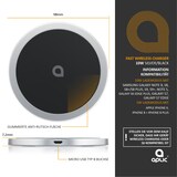 thumbnail of Aplic Induktions-Ladegerät, Lader - Inuktive Ladestation - Qi Wireless Charger 10W