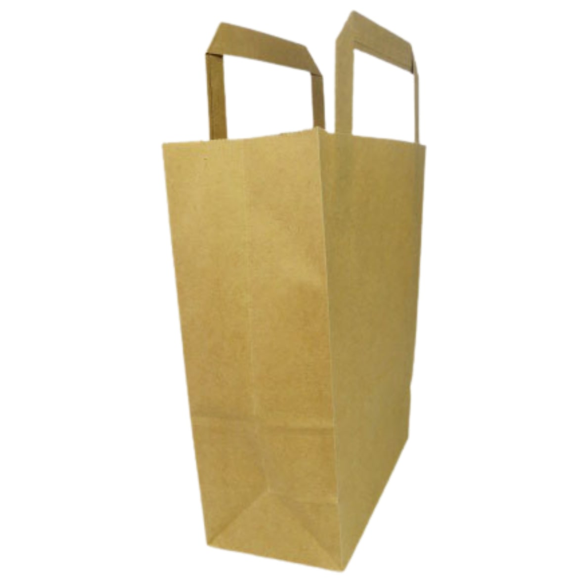 500 Tragetaschen braun S 18 cm x 8 cm x 22 cm mit Tragegriff