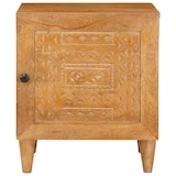 thumbnail of Cabinet de chevet 2 pcs Marron Clair 40 x 33 x 46 cm - Modèle Silhouette