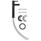 thumbnail of vidaXL Badkamermengkraan 12x30 cm zwart