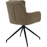 thumbnail of CHEFGASTRO 2er Set Esszimmerstuhl SAINT LOUIS Stoff HxBxT 83x57x62cm Stoff Braun Küchenstuhl