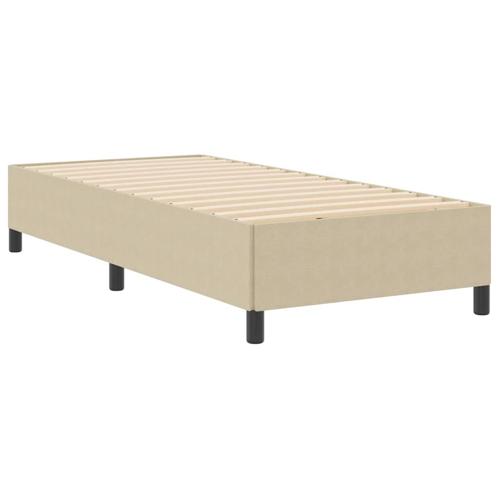 vidaXL Bedframe 80x200 cm ribfluweel lichtgroen grijs