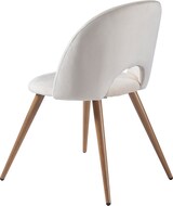thumbnail of Helloshop26 - Set aus 2 modernen Esszimmer-/Wohnzimmer-/Küchenstühlen 77 x 50 x 55 cm beige 03_0009626