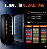 thumbnail of GastroHero Getränkekühlschrank GKS-360 | 360 L Getränkekühlschrank mit Glastür | Flaschenkühlschrank mit Umluftkühlung | Bierkühlschrank abschließbar
