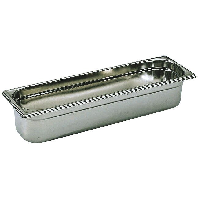 Bourgeat Bac gastro inox GN 2/4 H.6.5 cm plein sans anses Bourgeat - 743606