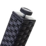 thumbnail of Poly rotan set Halden, tuinmeubelen balkonset zitset ~ antraciet, kussens crème