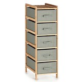 thumbnail of San Ignacio KIPIT - Mueble 5 cajones Madera 103 x 36 x 34 cm Gris