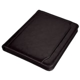 thumbnail of ALASSIO Conférencier Marron Massa imitation cuir. 34x27x4cm. Avec bloc/mécanisme 4 anneaux/calculatrice