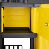 thumbnail of Carrello per pulizie Jantex, nero, con armadietto chiudibile a chiave.