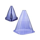 thumbnail of Relaxdays Pflanzenhut, 32er Set, Schneckenschutz, Frostschutz, HxBxT: 22 x 19 x 19 cm, Pflanzenschutzhauben PVC, lila