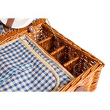thumbnail of eGenuss Picknickkorb für 4 Personen mit Kühlfach und Zubehör - Blau