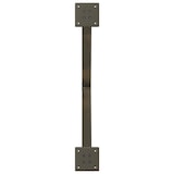 thumbnail of vidaXL Couchtischbeine X-Form 2 Stk. Naturstahl 70x(42-43) cm Stahl