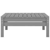 thumbnail of Conjunto de muebles de jardín 3 piezas madera maciza pino gris