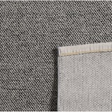 thumbnail of Teppich Schlafzimmer Unifarben Pflegeleicht Waschbar Strapazierfähig Wohnzimmer Esszimmer Rund Grau 160x160 cm – CIMA von Kadima Design