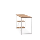 thumbnail of Mesa para ordenador / escritorio Easy Up2 con estantería incluida, blanco/roble hjh LIVING