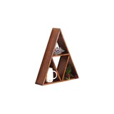 thumbnail of Möbilia Étagère Murale | Triangulaire | Bois de Manguier | L 40 x P 10 x H 45 cm | Naturel