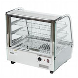 thumbnail of Vitrine inox chauffante 120 Litres de comptoir 1100 W, 220 V - MONO