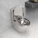 thumbnail of Global-Aqua SN1070 Edelstahl-Toilette - Unterputz-Spülkasten und Zwei-Mengen-Spülung 3/6L - Anti-Vandalismus-Kit