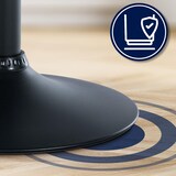thumbnail of Barhocker Olinda Samt blau/schwarz